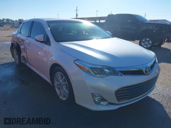 ✅ 2014 Toyota Avalon XLE Premium • VIN: 4T1BK1EB5EU080894 • Lot: 43591589. Listed on IAAI with 32,764 mi. Free auction sales archive from the USA and detailed vehicle history report at DreamBid. Image 1.