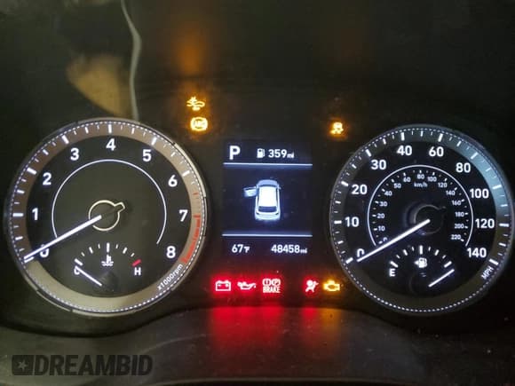 ✅ 2020 Hyundai Venue SEL • VIN: KMHRC8A32LU015503 • Lot: 86520305. Listed on Copart with 48,458 mi. Free auction sales archive from the USA and detailed vehicle history report at DreamBid. Image 9.