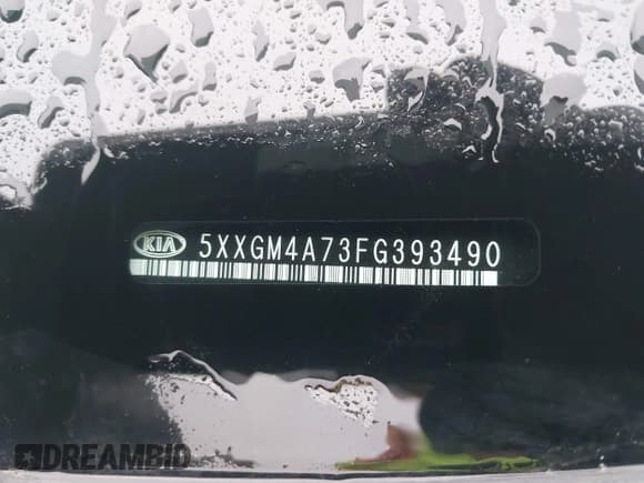 ✅ 2015 Kia Optima LX • VIN: 5XXGM4A73FG393490 • Lot: 43536650. Wystawiony na IAAI z przebiegiem Nie podano. Bezpłatny archiwum sprzedaży aukcyjnych z USA i szczegółowy raport historii pojazdu na DreamBid. Zdjęcie 9.