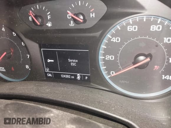 ✅ 2018 Chevrolet Equinox LT • VIN: 2GNAXJEV3J6186031 • Lot: 43453122. Listed on IAAI with 124,392 mi. Free auction sales archive from the USA and detailed vehicle history report at DreamBid. Image 7.