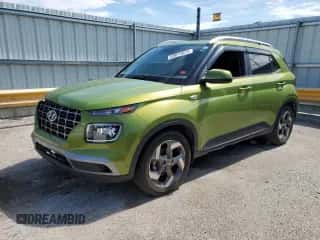2021 Hyundai Venue SEL z VIN KMHRC8A33MU126787, wystawiony jako Copart lot #69076624 z przebiegiem 39 659 mil mil oraz Szkoda całkowita • Salvage title. Historia ofert i sprzedaży dostępna na DreamBid. Obrazek 1.