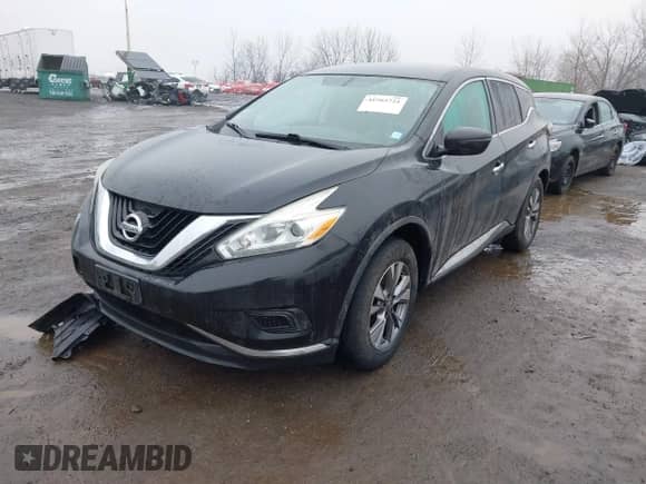 2016 Nissan Murano SV with VIN 5N1AZ2MH4GN140891, listed as a IAAI auction lot 41565721 with 107,307 mi miles and . Bid and sale history available at DreamBid. Image 2.