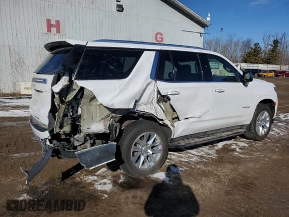 ✅ 2023 Chevrolet Tahoe Premier • VIN: 1GNSKSKD8PR246175 • Лот: 48263865. Опубликован ранее на Copart с пробегом 54 988 миль. Бесплатный доступ к архиву аукционных продаж из США и подробный отчёт об истории автомобиля на DreamBid. Изображение 3.