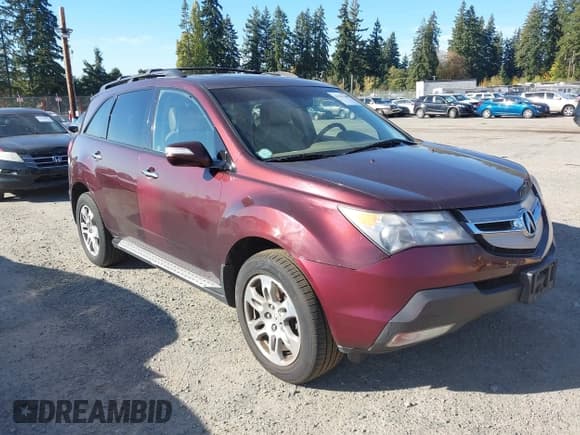 ✅ 2008 Acura MDX • VIN: 2HNYD28298H548427 • Lot: 43507934. Wystawiony na IAAI z przebiegiem 202 291 mil. Bezpłatny archiwum sprzedaży aukcyjnych z USA i szczegółowy raport historii pojazdu na DreamBid. Zdjęcie 1.