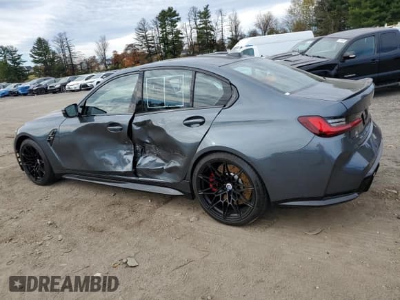 ✅ 2023 BMW M3 • VIN: WBS53AY04PFN87326 • Lot: 91688705. Listed on Copart with 13,596 mi. Free auction sales archive from the USA and detailed vehicle history report at DreamBid. Image 2.