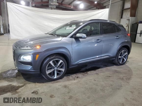 ✅ 2021 Hyundai Kona Limited • VIN: KM8K3CA5XMU657376 • Лот: 52025884. Опубликован ранее на Copart с пробегом 34 338 миль. Бесплатный доступ к архиву аукционных продаж из США и подробный отчёт об истории автомобиля на DreamBid. Изображение 1.