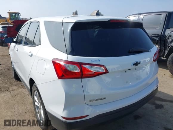 ✅ 2021 Chevrolet Equinox LS • VIN: 3GNAXHEV5MS130154 • Lot: 43536248. Listed on IAAI with 39,052 mi. Free auction sales archive from the USA and detailed vehicle history report at DreamBid. Image 3.