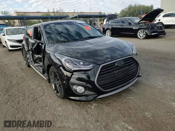2016 Hyundai Veloster Turbo z VIN KMHTC6AE5GU294186, wystawiony jako Copart lot #72342574 z przebiegiem 121 630 mil mil oraz Szkoda całkowita • Salvage title. Historia ofert i sprzedaży dostępna na DreamBid. Obrazek 10.