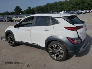 ✅ 2022 Hyundai Kona Limited • VIN: KM8K5CA39NU823008 • Лот: 65585824. Опубликован ранее на Copart с пробегом 46 924 миль. Бесплатный доступ к архиву аукционных продаж из США и подробный отчёт об истории автомобиля на DreamBid. Изображение 2.