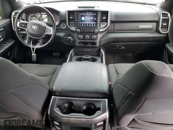 2021 Ram 1500 Big Horn с VIN 1C6SRFFM8MN664655, выставлен на аукционе Copart как лот 74070794 с пробегом 68 038 миль миль и Списание • Salvage title. История ставок и продаж доступна на DreamBid. Изображение 8.