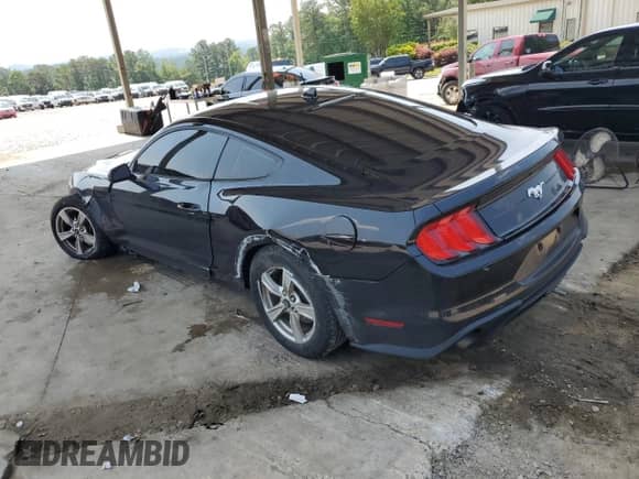 2023 Ford Mustang EcoBoost z VIN 1FA6P8TH0P5106814, wystawiony jako Copart lot #59118305 z przebiegiem 60 114 mil mil oraz Szkoda całkowita • Salvage title. Historia ofert i sprzedaży dostępna na DreamBid. Obrazek 2.