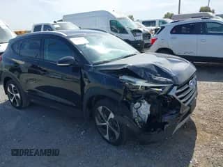 2017 Hyundai Tucson Eco with VIN KM8J3CA27HU296888, listed as a IAAI auction lot 43055329 with 91,356 mi miles and . Bid and sale history available at DreamBid. Image 1.