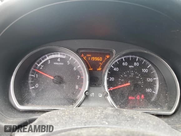 ✅ 2014 Nissan Note SV • VIN: 3N1CE2CP5EL432843 • Lot: 80937465. Listed on Copart with 119,960 mi. Free auction sales archive from the USA and detailed vehicle history report at DreamBid. Image 8.