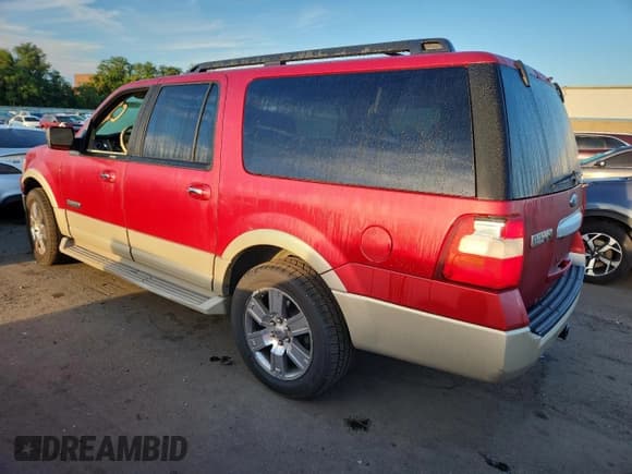 ✅ 2007 Ford Expedition Max Eddie Bauer • VIN: 1FMFK18507LA92130 • Lot: 71144405. Listed on Copart with 149,594 mi. Free auction sales archive from the USA and detailed vehicle history report at DreamBid. Image 2.