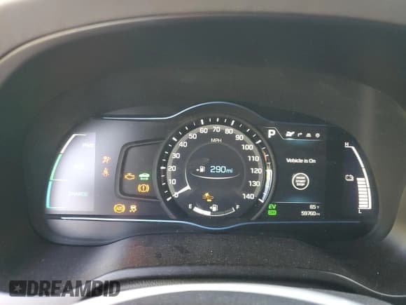 ✅ 2019 Hyundai Ioniq Limited • VIN: KMHC05LC8KU130194 • Lot: 77047254. Listed on Copart with 59,760 mi. Free auction sales archive from the USA and detailed vehicle history report at DreamBid. Image 9.