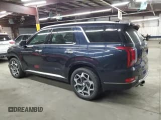 ✅ 2022 Hyundai Palisade Calligraphy • VIN: KM8R7DHE0NU408469 • Лот: 44049125. Опубликован ранее на Copart с пробегом 33 997 миль. Бесплатный доступ к архиву аукционных продаж из США и подробный отчёт об истории автомобиля на DreamBid. Изображение 2.