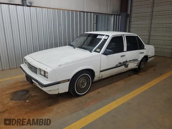 ✅ 1987 Chevrolet Cavalier • VIN: 1G1JC511XH7154372 • Lot: 62254405. Listed on Copart with 433,621 mi. Free auction sales archive from the USA and detailed vehicle history report at DreamBid. Image 1.