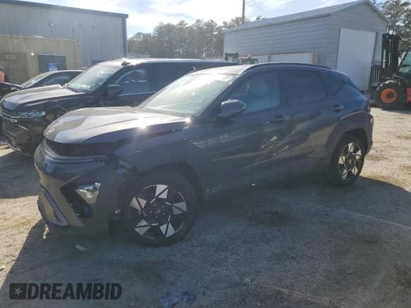 2024 Hyundai Kona SEL with VIN KM8HB3AB3RU118219, listed as a Copart auction lot 88702215 with 39,423 mi miles and Non repairable. Bid and sale history available at DreamBid. Image 1.
