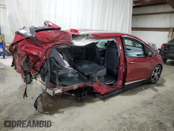 ✅ 2021 Chevrolet Bolt EV Premier • VIN: 1G1FZ6S09M4106793 • Lot: 54512305. Listed on Copart with 86,776 mi. Free auction sales archive from the USA and detailed vehicle history report at DreamBid. Image 3.