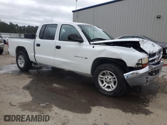 ✅ 2001 Dodge Dakota Sport • VIN: 1B7GL2AN21S113269 • Lot: 85926405. Listed on Copart with 369,524 mi. Free auction sales archive from the USA and detailed vehicle history report at DreamBid. Image 4.