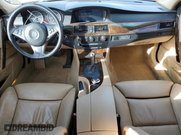 ✅ 2007 BMW 5 Series 550i • VIN: WBANB53507CP06315 • Lot: 92514365. Listed on Copart with 108,493 mi. Free auction sales archive from the USA and detailed vehicle history report at DreamBid. Image 8.