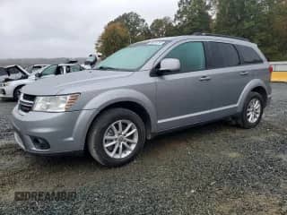 2015 Dodge Journey SXT z VIN 3C4PDCBGXFT616766, wystawiony jako Copart lot #90434755 z przebiegiem 157 852 mil mil oraz Czysty tytuł • Clean title. Historia ofert i sprzedaży dostępna na DreamBid. Obrazek 1.