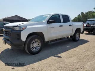✅ 2025 Chevrolet Colorado 2WD Work Truck • VIN: 1GCPSBEK6S1120123 • Lot: 69385725. Listed on Copart with 21,580 mi. Free auction sales archive from the USA and detailed vehicle history report at DreamBid. Image 1.