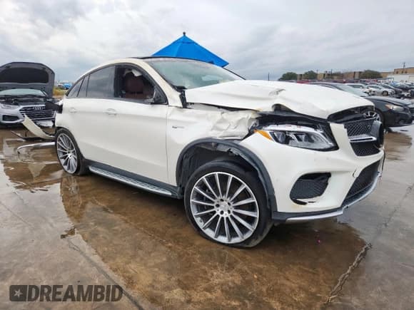 ✅ 2018 Mercedes-Benz GLE 43 AMG • VIN: 4JGED6EB6JA098370 • Lot: 93246415. Listed on Copart with Not provided. Free auction sales archive from the USA and detailed vehicle history report at DreamBid. Image 4.