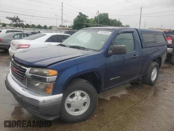 ✅ 2004 GMC Canyon SLE Z85 • VIN: 1GTCS146X48125820 • Lot: 57334535. Wystawiony na Copart z przebiegiem 148 271 mil. Bezpłatny archiwum sprzedaży aukcyjnych z USA i szczegółowy raport historii pojazdu na DreamBid. Zdjęcie 1.