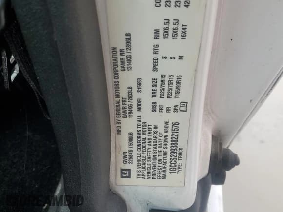 ✅ 2008 Chevrolet Colorado LS • VIN: 1GCCS299388221576 • Лот: 91211855. Опубликован ранее на Copart с пробегом 166 175 миль. Бесплатный доступ к архиву аукционных продаж из США и подробный отчёт об истории автомобиля на DreamBid. Изображение 12.