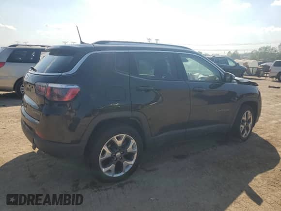 2018 Jeep Compass Limited z VIN 3C4NJDCB6JT365553, wystawiony jako Copart lot #69211095 z przebiegiem 67 121 mil mil oraz Szkoda całkowita • Salvage title. Historia ofert i sprzedaży dostępna na DreamBid. Obrazek 3.