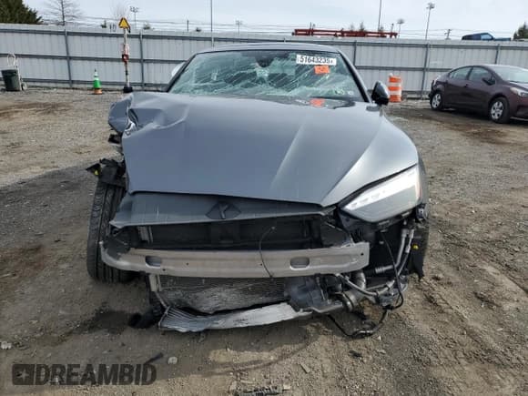 ✅ 2022 Audi A5 Sportback S line Premium Plus • VIN: WAUFACF50NA024891 • Лот: 51643235. Опубликован ранее на Copart с пробегом Не указан. Бесплатный доступ к архиву аукционных продаж из США и подробный отчёт об истории автомобиля на DreamBid. Изображение 5.