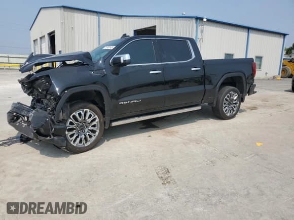 ✅ 2023 GMC Sierra 1500 Denali Ultimate • VIN: 1GTUUHEL6PZ272761 • Лот: 71745145. Опубликован ранее на Copart с пробегом 18 175 миль. Бесплатный доступ к архиву аукционных продаж из США и подробный отчёт об истории автомобиля на DreamBid. Изображение 1.
