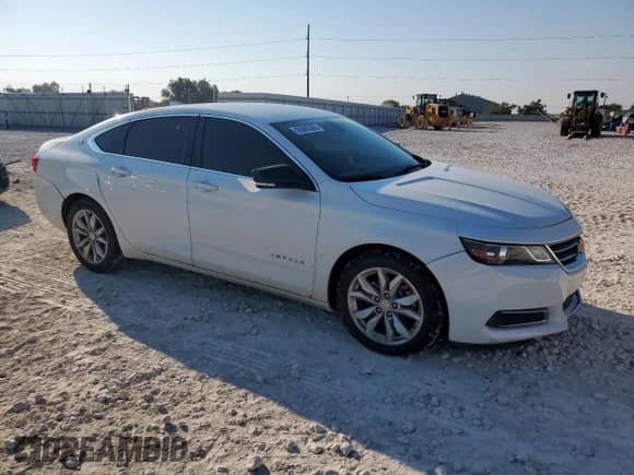 2016 Chevrolet Impala LT with VIN 2G1115S34G9117109, listed as a Copart auction lot 80665305 with 138,224 mi miles and Salvage title. Bid and sale history available at DreamBid. Image 4.