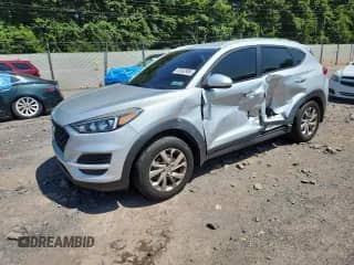 2019 Hyundai Tucson Value with VIN KM8J3CA47KU014032, listed as a Copart auction lot 63592985 with 62,040 mi miles and Salvage title. Bid and sale history available at DreamBid. Image 1.
