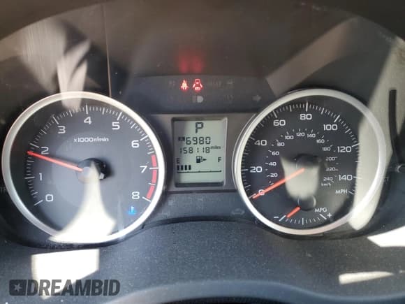 ✅ 2013 Subaru Crosstrek Premium • VIN: JF2GPACC1D2803143 • Lot: 52089015. Listed on Copart with 158,118 mi. Free auction sales archive from the USA and detailed vehicle history report at DreamBid. Image 9.