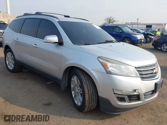 ✅ 2013 Chevrolet Traverse LT • VIN: 1GNKVGKD0DJ130287 • Лот: 42496083. Опубликован ранее на IAAI с пробегом 154 895 миль. Бесплатный доступ к архиву аукционных продаж из США и подробный отчёт об истории автомобиля на DreamBid. Изображение 1.