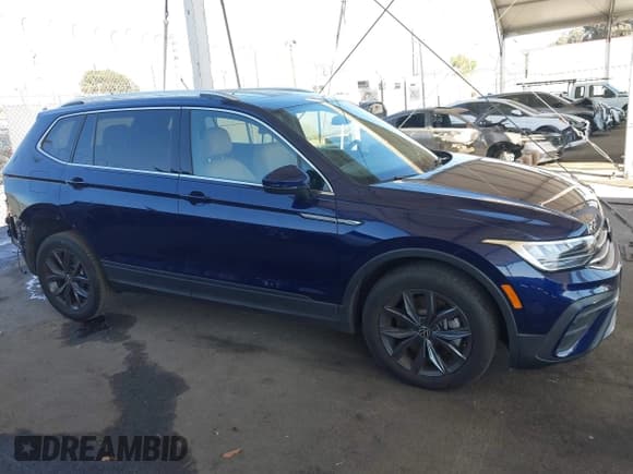 ✅ 2022 Volkswagen Tiguan SE • VIN: 3VV3B7AX0NM169565 • Lot: 43389301. Listed on IAAI with 30,159 mi. Free auction sales archive from the USA and detailed vehicle history report at DreamBid. Image 14.