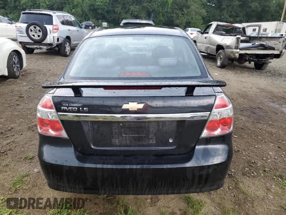 ✅ 2008 Chevrolet Aveo LS • VIN: KL1TD56638B179782 • Lot: 65365625. Wystawiony na Copart z przebiegiem Nie podano. Bezpłatny archiwum sprzedaży aukcyjnych z USA i szczegółowy raport historii pojazdu na DreamBid. Zdjęcie 6.