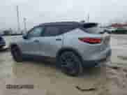2024 Chevrolet Blazer LT z VIN 3GNKBJR46RS176627, wystawiony jako Copart lot #85931884 z przebiegiem 12 363 mil mil oraz Szkoda całkowita • Salvage title. Historia ofert i sprzedaży dostępna na DreamBid. Obrazek 2.