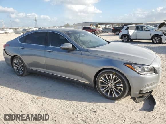 2016 Hyundai Genesis 3.8L z VIN KMHGN4JE8GU136375, wystawiony jako Copart lot #78386484 z przebiegiem 125 878 mil mil oraz Szkoda całkowita • Salvage title. Historia ofert i sprzedaży dostępna na DreamBid. Obrazek 4.