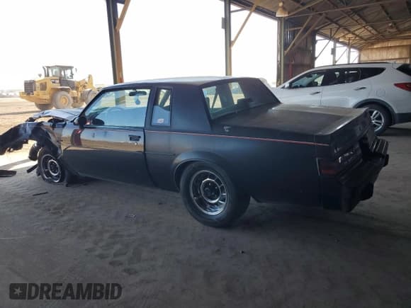 ✅ 1987 Buick Regal • VIN: 1G4GJ1179HP430220 • Lot: 92482975. Listed on Copart with 44,532 mi. Free auction sales archive from the USA and detailed vehicle history report at DreamBid. Image 2.