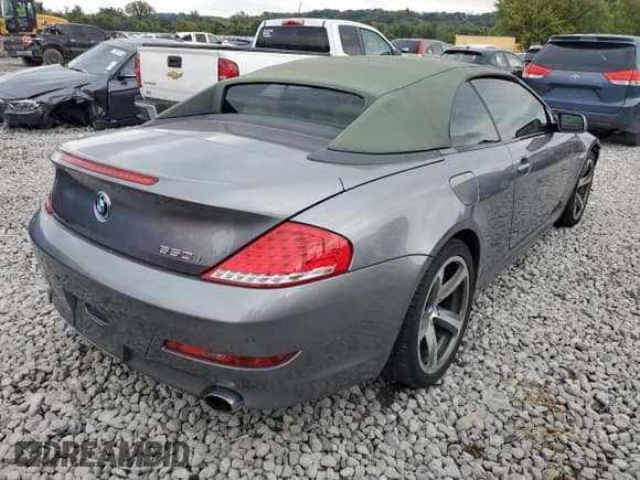 ✅ 2008 BMW 6 Series 650i • VIN: WBAEB53538CX62802 • Lot: 71491984. Listed on Copart with 84,252 mi. Free auction sales archive from the USA and detailed vehicle history report at DreamBid. Image 3.