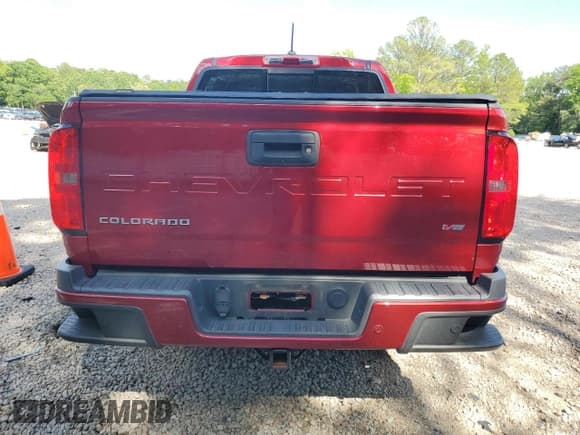 ✅ 2021 Chevrolet Colorado 4WD Z71 • VIN: 1GCGTDEN2M1101395 • Lot: 54913585. Listed on Copart with 69,706 mi. Free auction sales archive from the USA and detailed vehicle history report at DreamBid. Image 6.