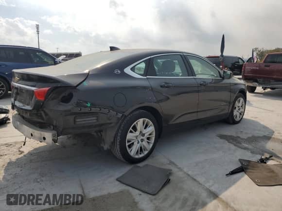 2018 Chevrolet Impala LS with VIN 2G11X5SAXJ9141855, listed as a Copart auction lot 44892675 with 84,644 mi miles and Salvage title. Bid and sale history available at DreamBid. Image 3.