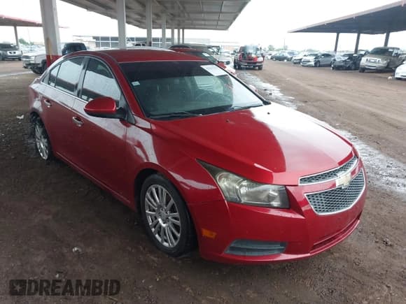 ✅ 2012 Chevrolet Cruze ECO • VIN: 1G1PJ5SC2C7309974 • Lot: 43413162. Listed on IAAI with 181,149 mi. Free auction sales archive from the USA and detailed vehicle history report at DreamBid. Image 1.
