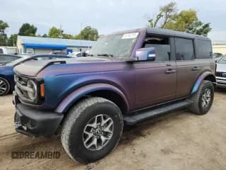 ✅ 2021 Ford Bronco • VIN: 1FMDE5DH0MLB00504 • Lot: 81103715. Listed on Copart with 57,139 mi. Free auction sales archive from the USA and detailed vehicle history report at DreamBid. Image 1.