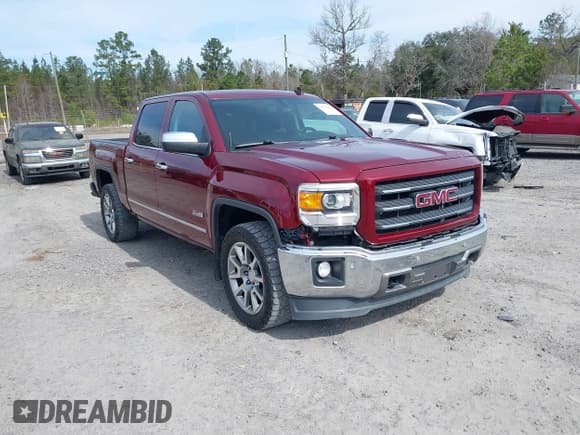 ✅ 2014 GMC Sierra 1500 SLT • VIN: 3GTU2VECXEG461365 • Lot: 41619146. Listed on IAAI with 215,376 mi. Free auction sales archive from the USA and detailed vehicle history report at DreamBid. Image 1.