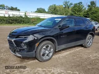 ✅ 2024 Chevrolet Blazer LT • VIN: 3GNKBCR4XRS277410 • Lot: 70028565. Listed on Copart with 5,071 mi. Free auction sales archive from the USA and detailed vehicle history report at DreamBid. Image 1.