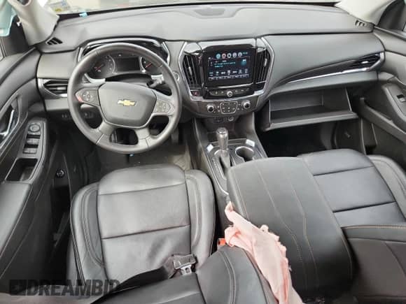 2018 Chevrolet Traverse RS с VIN 1GNERJKX8JJ141512, выставлен на аукционе Copart как лот 70406015 с пробегом 97 035 миль миль и Списание • Salvage title. История ставок и продаж доступна на DreamBid. Изображение 8.